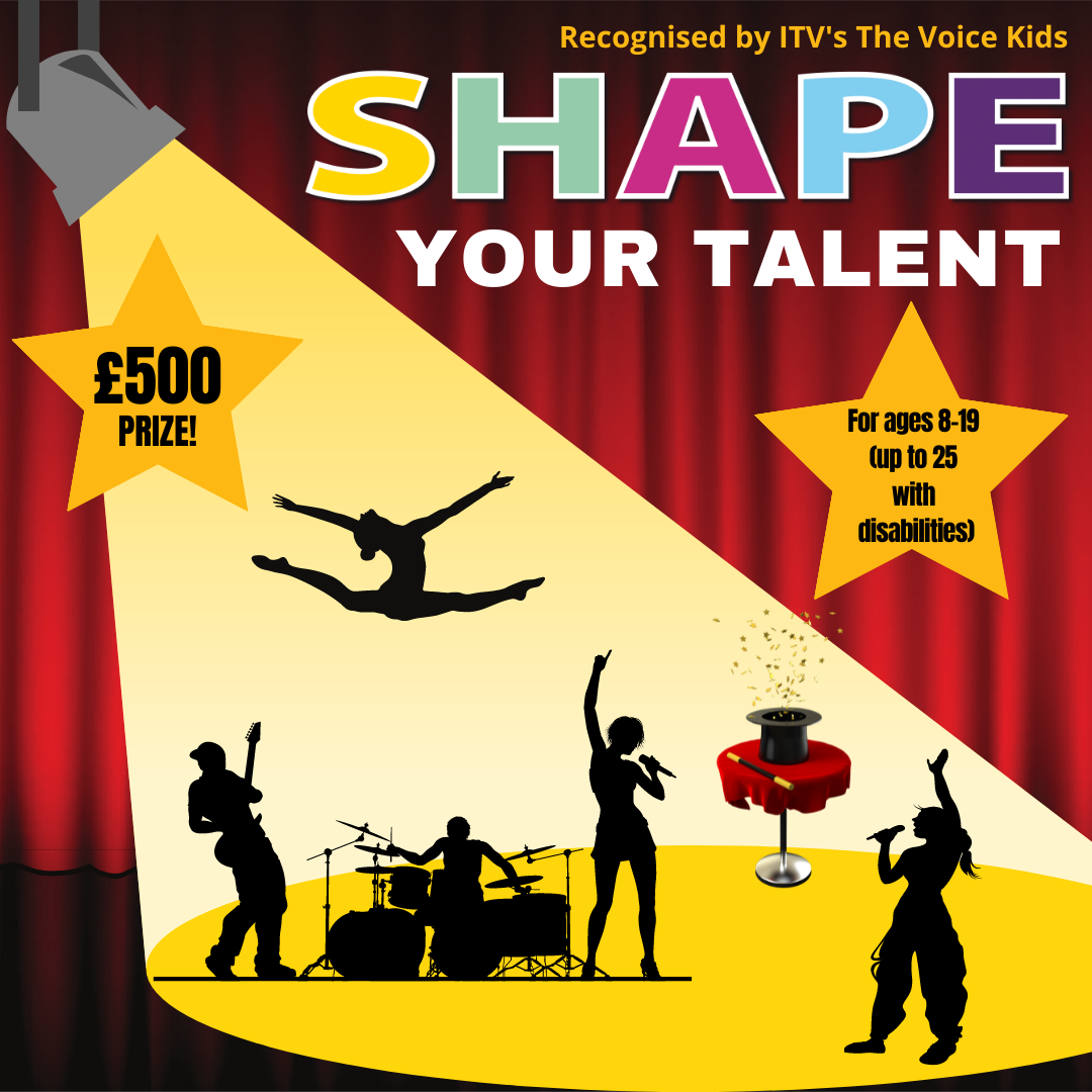 Click here to apply for SHAPE Your Talent 2022